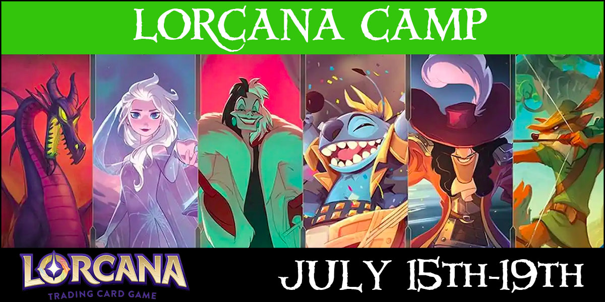 Disney Lorcana Camp: July 15th-19th