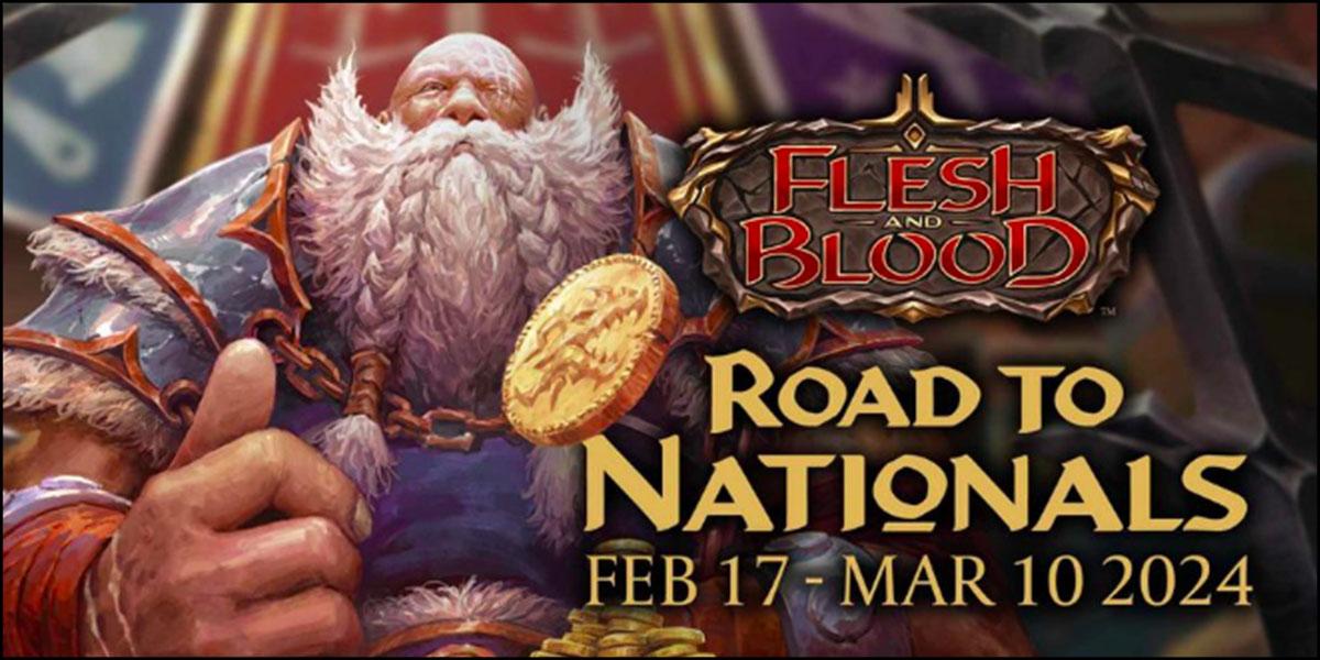Flesh and Blood Road to Nationals Qualifier Cash Payout