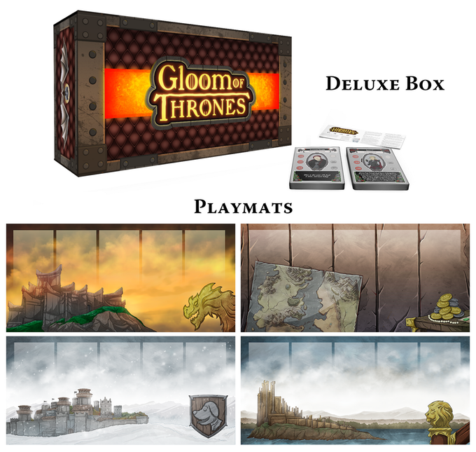 Gloom of Thrones card game