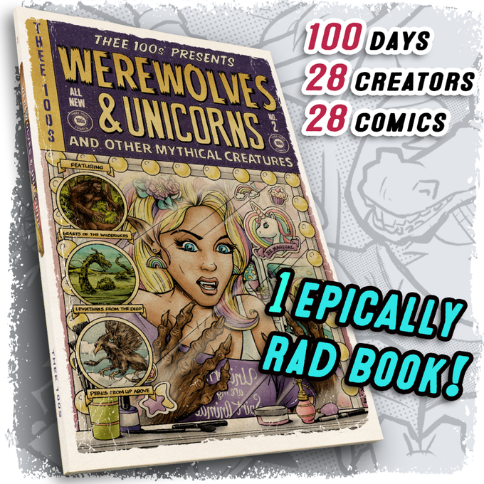 Werewolves & Unicorns Book