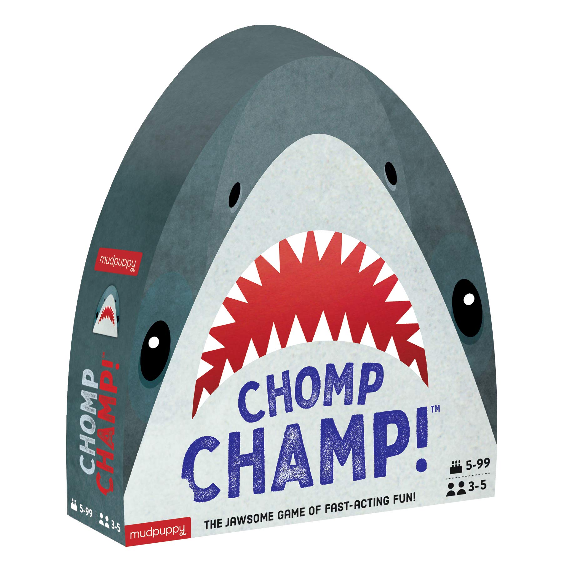 Amazon.com: Mudpuppy Chomp Champ! Game – Fun, Fast-Paced Card Game for  Families, Easy to Play – Ideal for 3-5 Players, Kids Card Game for Ages 5+  – Instruction Included : Toys & Games