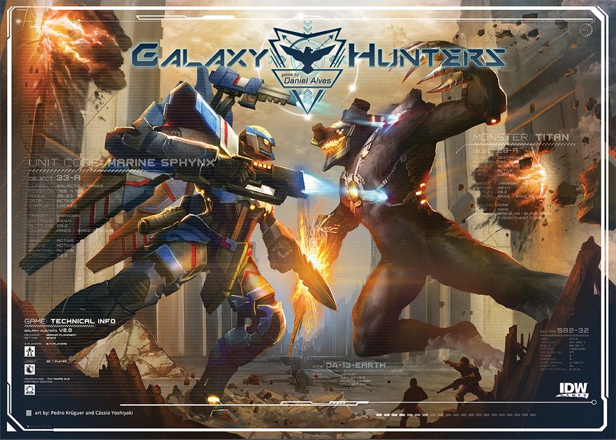 Galaxy Hunters | Board Game | BoardGameGeek