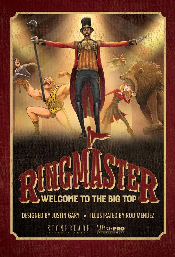 Ringmaster Welcome to the Big Top board game