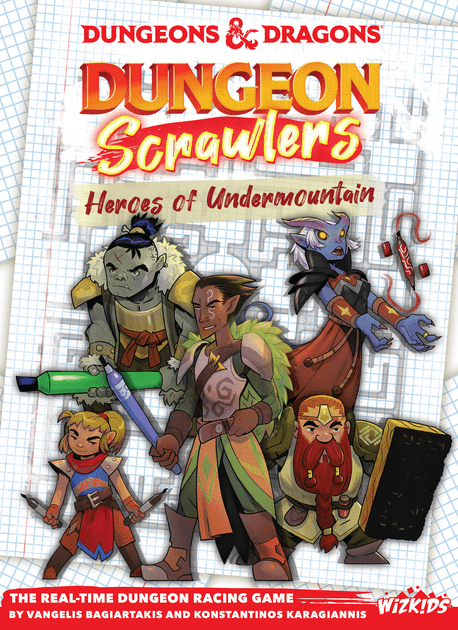 Dungeons & Dragons: Dungeon Scrawlers – Heroes of Undermountain | Board  Game | BoardGameGeek